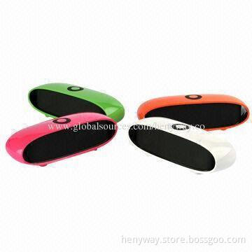 Portable Bluetooth Speakers with NFC, Rechargeable 1,250mAh Li-polymer Battery